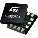STMicroelectronics 3 Axis Digital Surface Accelerometer I2C SPI LGA 14-Pin 1.71 V to 3.6 V LSM6DSOXTR