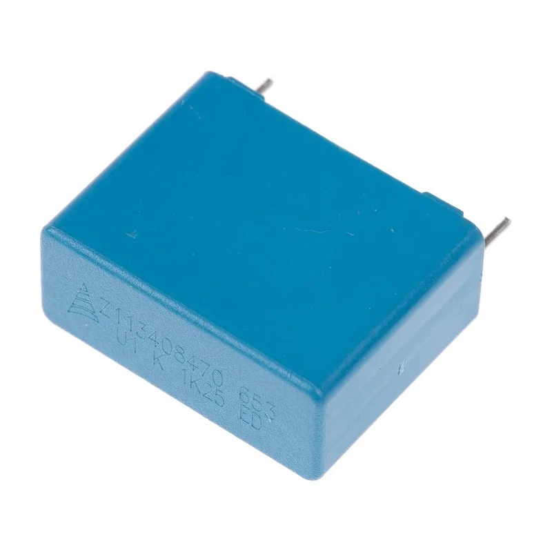 TDK Film Capacitor 100 nF 500V AC 1.25 kV DC Through Hole Rated 100°C B32653A7104K000
