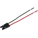 TE Connectivity SlimSeal SSL Series Cable Assembly Male Wire, 3.5A, 2-Way, IP67 2106378-2