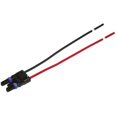 TE Connectivity SlimSeal SSL Series Cable Assembly Male Wire, 3.5A, 2-Way, IP67 2106378-2