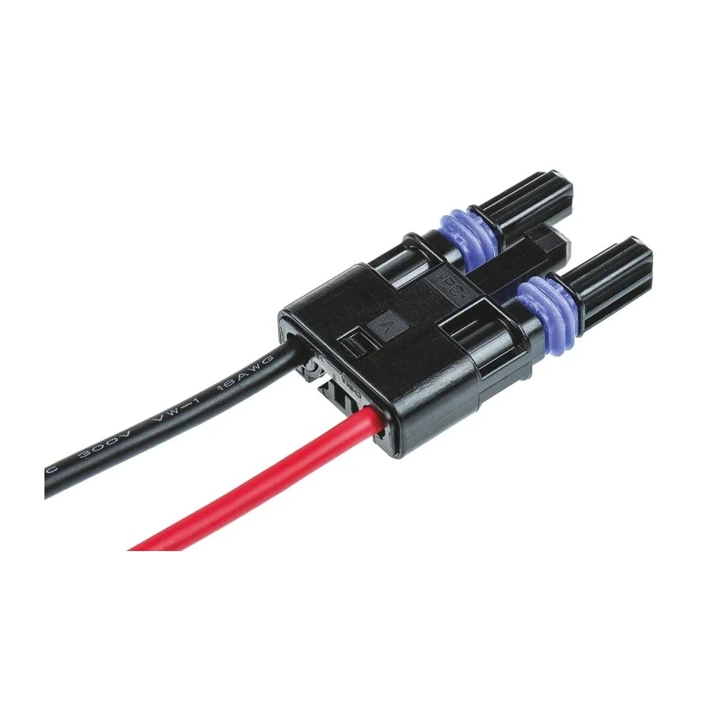 TE Connectivity SlimSeal SSL Series Cable Assembly Male Wire, 3.5A, 2-Way, IP67 2106378-2