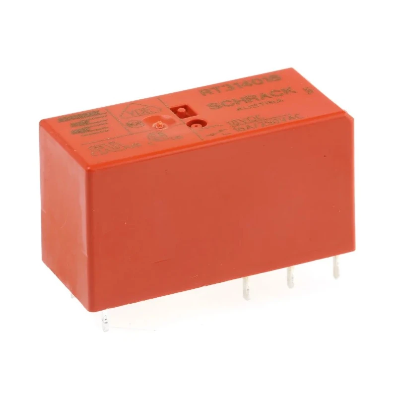 TE Connectivity PCB Power Relay 18V DC Coil 16A Switching Current SPDT RT314018