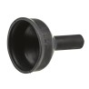 TE Connectivity Heat Shrink Boot Straight Fluid Resistant Elastomer Black 43.6 mm 202D963-25-0