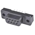 TE Connectivity AMPLIMITE HD-20 9 Way Straight 2.74 mm Pitch Through Hole D-Sub Connector 5207826-4