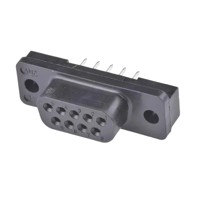 TE Connectivity AMPLIMITE HD-20 9 Way Straight 2.74 mm Pitch Through Hole D-Sub Connector 5207826-4