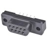 TE Connectivity AMPLIMITE HD-20 9 Way Straight 2.74 mm Pitch Through Hole D-Sub Connector 5207826-4