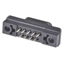 TE Connectivity AMPLIMITE HD-20 9 Way Straight 2.74 mm Pitch Through Hole D-Sub Connector 5207826-4