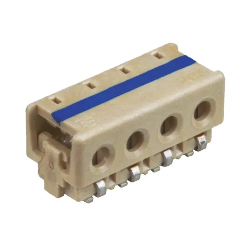 TE Connectivity 2-Way 2 Contacts Shrouded Female IDC Connector, 4mm Pitch, Surface Mount 2106003-2