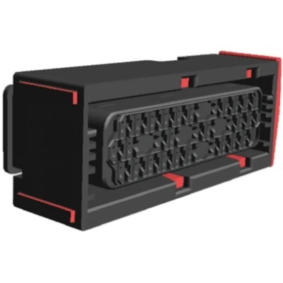TE Connectivity Junior Power Timer Automotive Connector Female Black Free Hanging 29 Way Crimp Termination 1-963449-2