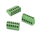 Wurth Elektronik 2445 Series PCB Terminal Block, 5-Contact, 5.08 mm Pitch, Through Hole Mount, 450V AC, 24A 691244510005