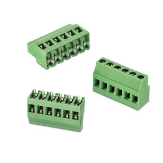 Wurth Elektronik 2445 Series PCB Terminal Block, 5-Contact, 5.08 mm Pitch, Through Hole Mount, 450V AC, 24A 691244510005