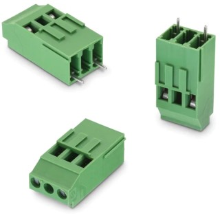 Wurth Elektronik 2496 Series PCB Terminal Block, 1-Contact, 10.16 mm Pitch, Through Hole Mount, Horizontal 691249610001