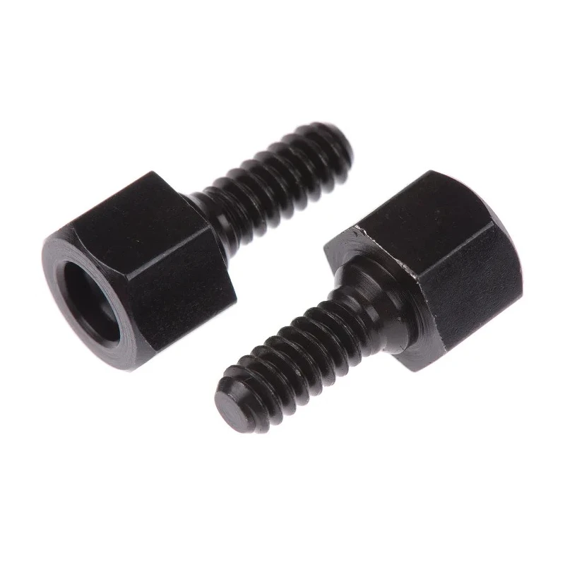 TE Connectivity D Type Accessories Standoff Stud M3.5 Female x 5.5 mm Hex Head Male 6-32 UNC-2A Connector 554808-1