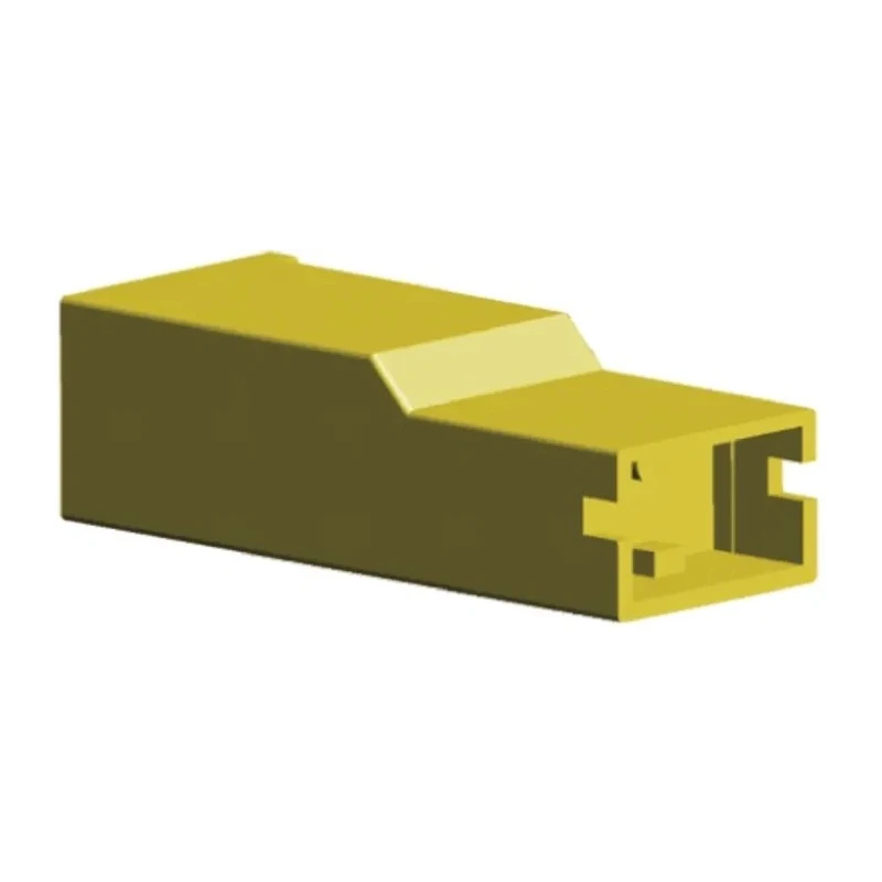 TE Connectivity Positive Lock .250 1 Way Nylon Crimp Terminal Housing 6.35 mm Tab Size 154719-4