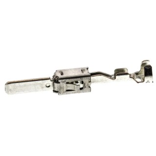 TE Connectivity AMP MCP 2.8 Series Male Crimp Terminal, 8A Current, 24 AWG Min Crimp, 20 AWG Max 1-965983-1