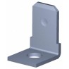 TE Connectivity FASTON .250 Black Uninsulated Male Spade Connector Stud 6.35 x 0.81 mm Tab Size 42095-1