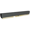 TE Connectivity CONN SEC II Series Straight Edge Connector Female, Through Hole, 104-Contacts, 2.54 mm Pitch, 2 5645169-3