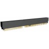 TE Connectivity CONN SEC II Series Straight Edge Connector Female, Through Hole, 104-Contacts, 2.54 mm Pitch, 2 5645169-3