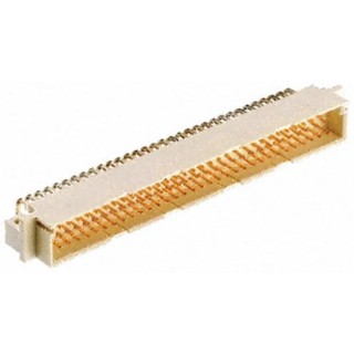 HARTING TE Connectivity Eurocard 48 Way 5.08 mm Pitch DIN 41612 Connector 3 Row Male Through Hole Solder 2-164045-1