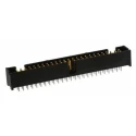 TE Connectivity AMP-LATCH Series Straight Through Hole PCB Header, 50 Contacts, 2.54 mm Pitch, 2 Row, Shrouded 1-103309-0