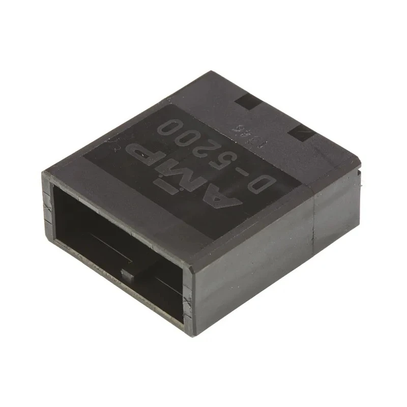 TE Connectivity Dynamic 5000 Series Straight Through Hole PCB Header 2 Contact 10.16 mm Pitch 1 Row Shrouded 1-353080-2
