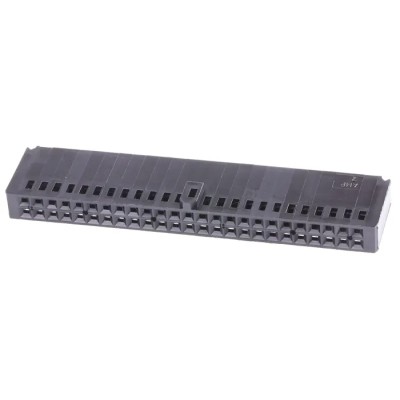 TE Connectivity AMPMODU MOD IV Female Connector Housing 2.54 mm Pitch 50 Way 2 Row Straight 1-102387-0