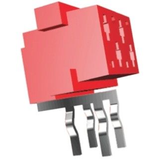 TE Connectivity Micro-MaTch Series Right Angle Through Hole PCB Socket, 16-Contact, 2 Row, 2.54 mm Pitch Solder 1-215460-6