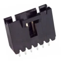 TE Connectivity AMPMODU MTE Series Straight Through Hole PCB Header, 6 Contacts, 2.54 mm Pitch, 1 Row, Shrouded 5-104363-5