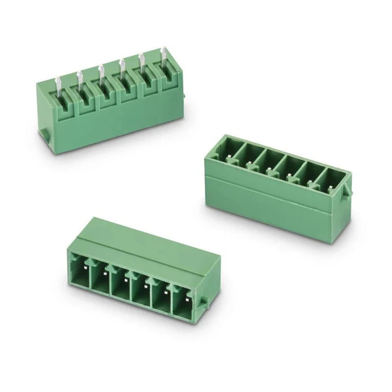 Wurth Elektronik 3051 Series Pluggable Terminal Block 8-Contact 3.5 mm Pitch 1 Row 12A 2.5kV Polyamide 691305130008