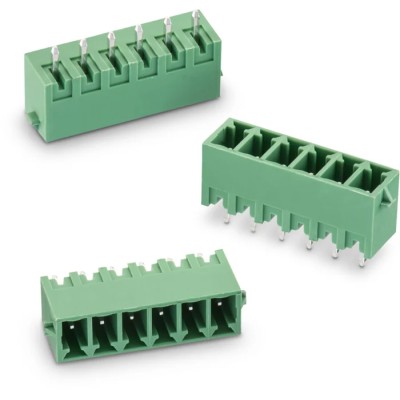 Wurth Elektronik 3053 Series Pluggable Terminal Block 5-Contact 3.81mm Pitch 1 Row 12A 2.5kV Polyamide Housing 691305330005