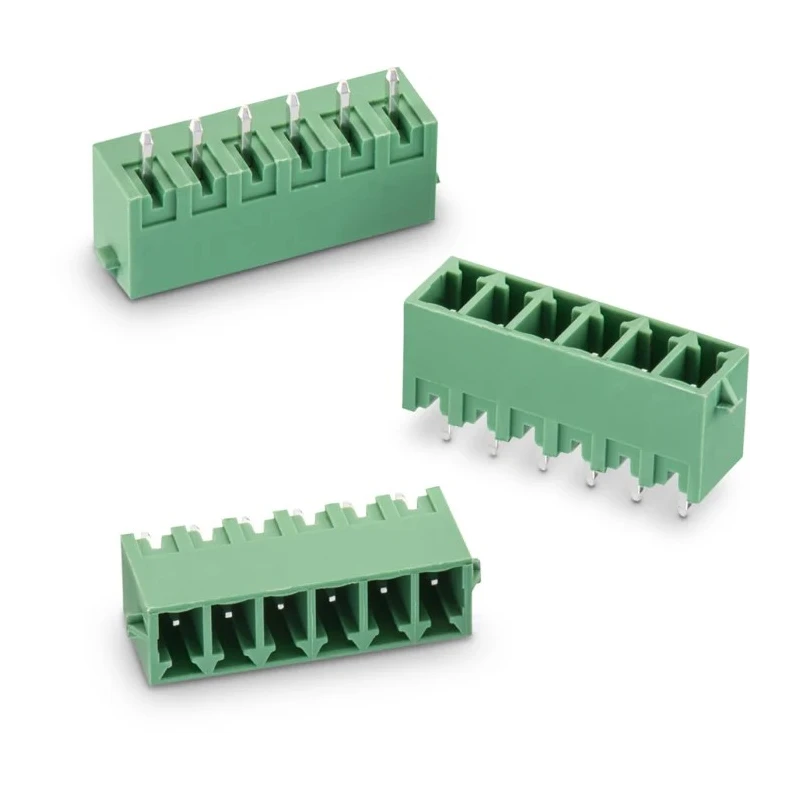 Wurth Elektronik 3053 Series Pluggable Terminal Block 5-Contact 3.81mm Pitch 1 Row 12A 2.5kV Polyamide Housing 691305330005