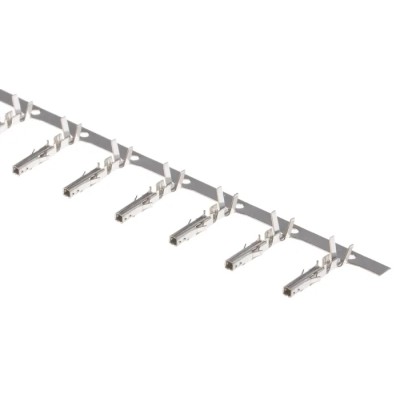 TE Connectivity VAL-U-LOK Series Female Crimp Terminal 3A Current, 22-18 AWG Wire Size 13.46mm Length 794956-3