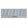 Kingbright 4 Digit 7 Segment LED Display Anode Red 24mcd Right Side 14.2 mm CA56-11SURKWA
