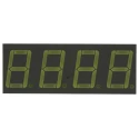 Kingbright 4 Digit 7 Segment LED Display Anode Red 24mcd Right Side 14.2 mm CA56-11SURKWA