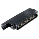 TE Connectivity 50-Way IDC Connector Male for Cable, 2 Row, 1A Current, 250V, Gold over Nickel Plating 5229912-1