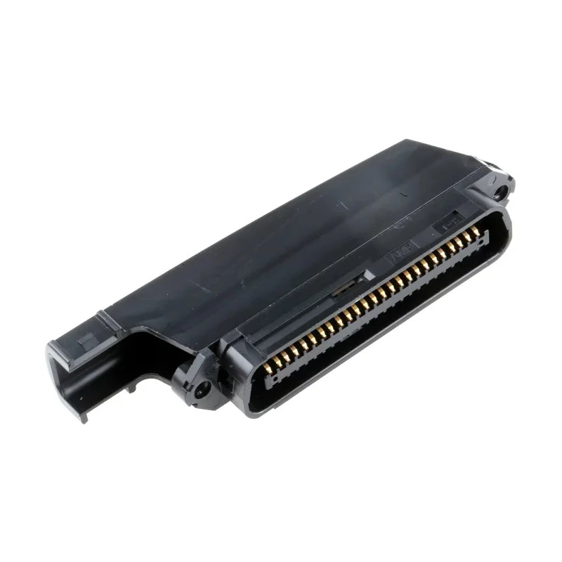 TE Connectivity 50-Way IDC Connector Male for Cable, 2 Row, 1A Current, 250V, Gold over Nickel Plating 5229912-1