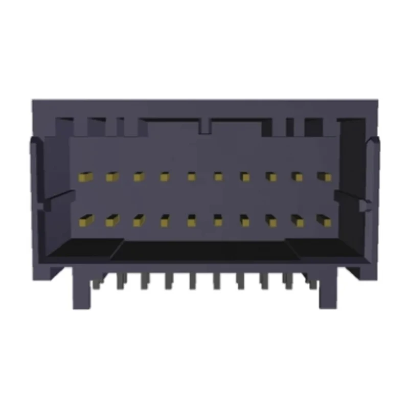 TE Connectivity Dynamic 1000 Series PCB Header 10 Contacts 2 mm Pitch 2 Row Shrouded 1-1827873-5