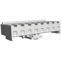 TE Connectivity Economy Power Male Connector Housing 3.96 mm Pitch 8 Way 1 Row Straight 1-1123722-8