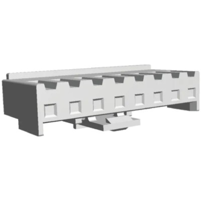 TE Connectivity Economy Power Male Connector Housing 3.96 mm Pitch 8 Way 1 Row Straight 1-1123722-8