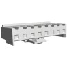 TE Connectivity Economy Power Male Connector Housing 3.96 mm Pitch 8 Way 1 Row Straight 1-1123722-8