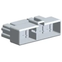 TE Connectivity FASTON .250 10 Way Nylon Crimp Terminal Housing 6.35 mm Tab Size 172137-1