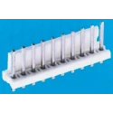 TE Connectivity MTA-156 Series Straight Through Hole Pin Header 3 Contact 3.96 mm Pitch 1 Row Unshrouded 641937-1