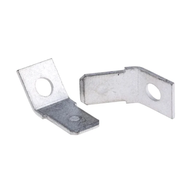 TE Connectivity FASTON .250 Black Uninsulated Male Spade Connector 6.35 x 0.81 mm Tab Size 42822-2