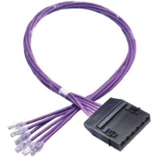 HellermannTyton Connectivity Cassette to Plug Cable Assembly Cat6 RJ45 6 Port UTP Shielding 20m RN06UC6-CAPLXX-20.0M