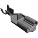 TE Connectivity Positive Lock Uninsulated Female Spade Connector Crimp 4.75 x 0.51 mm Tab Size 20 AWG 170331-1