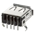 TE Connectivity Right Angle Through Hole Female USB Type A USB Connector USB 2.0 292303-4