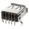 TE Connectivity Right Angle Through Hole Female USB Type A USB Connector USB 2.0 292303-4