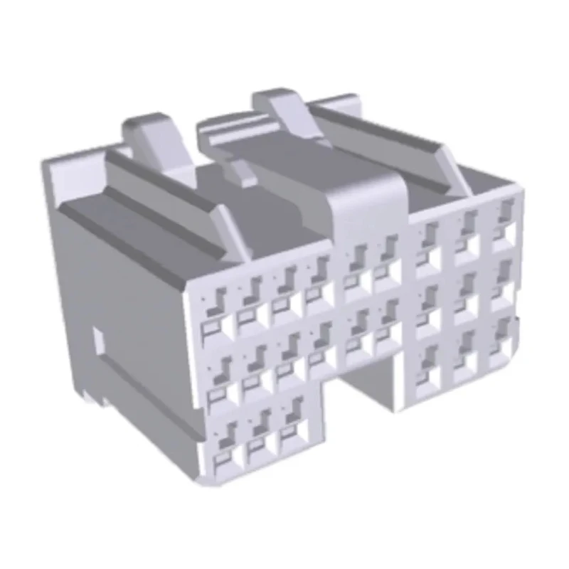 TE Connectivity MULTILOCK 040 II 24 Way 3 Row 2.5mm Pitch Male Connector Housing Cable Mount Straight 316371-1