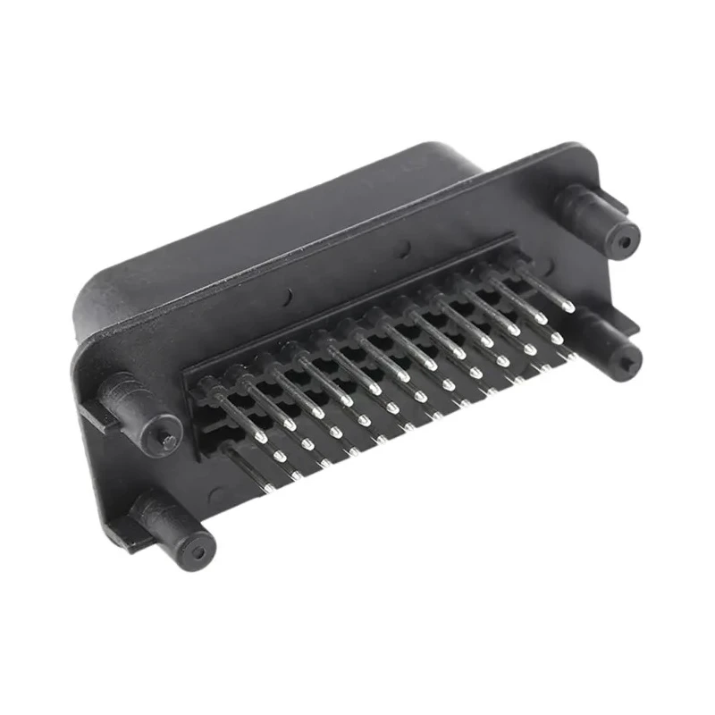 TE Connectivity Ampseal Automotive Connector Male Black Through Hole 35 Way Solder Termination 776231-1