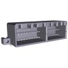 TE Connectivity MULTILOCK 040 II Series Right Angle Through Hole PCB Socket, 36-Contact, 2 Row, 2.5 mm Pitch Solder 179059-6